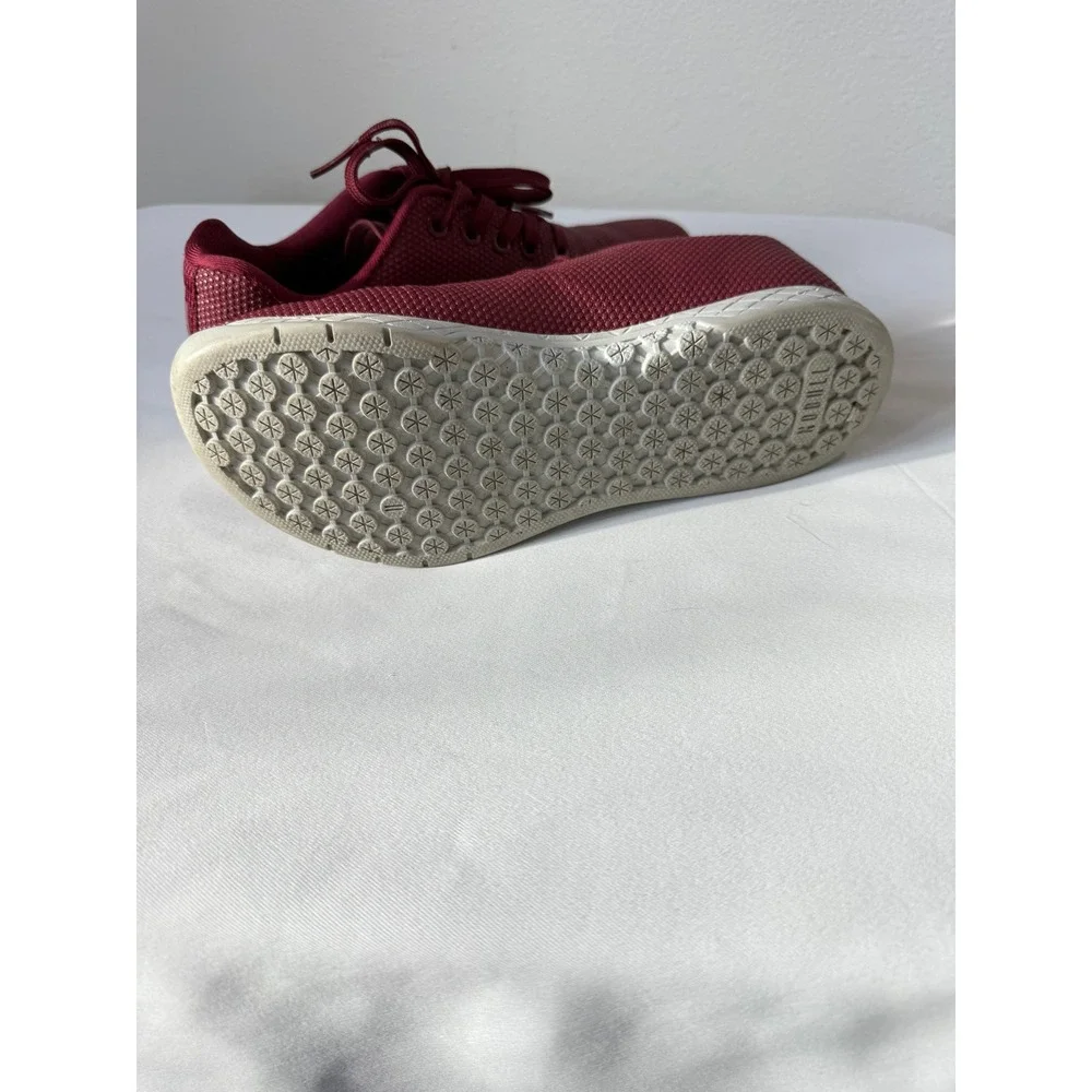 NOBULL‎ Burgundy Mesh Trainers Sneakers Womens Size 8 EUC
